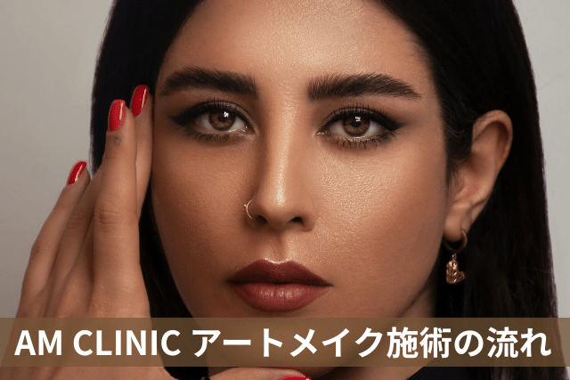 AM CLINIC福岡博多院、アートメイク施術の流れ